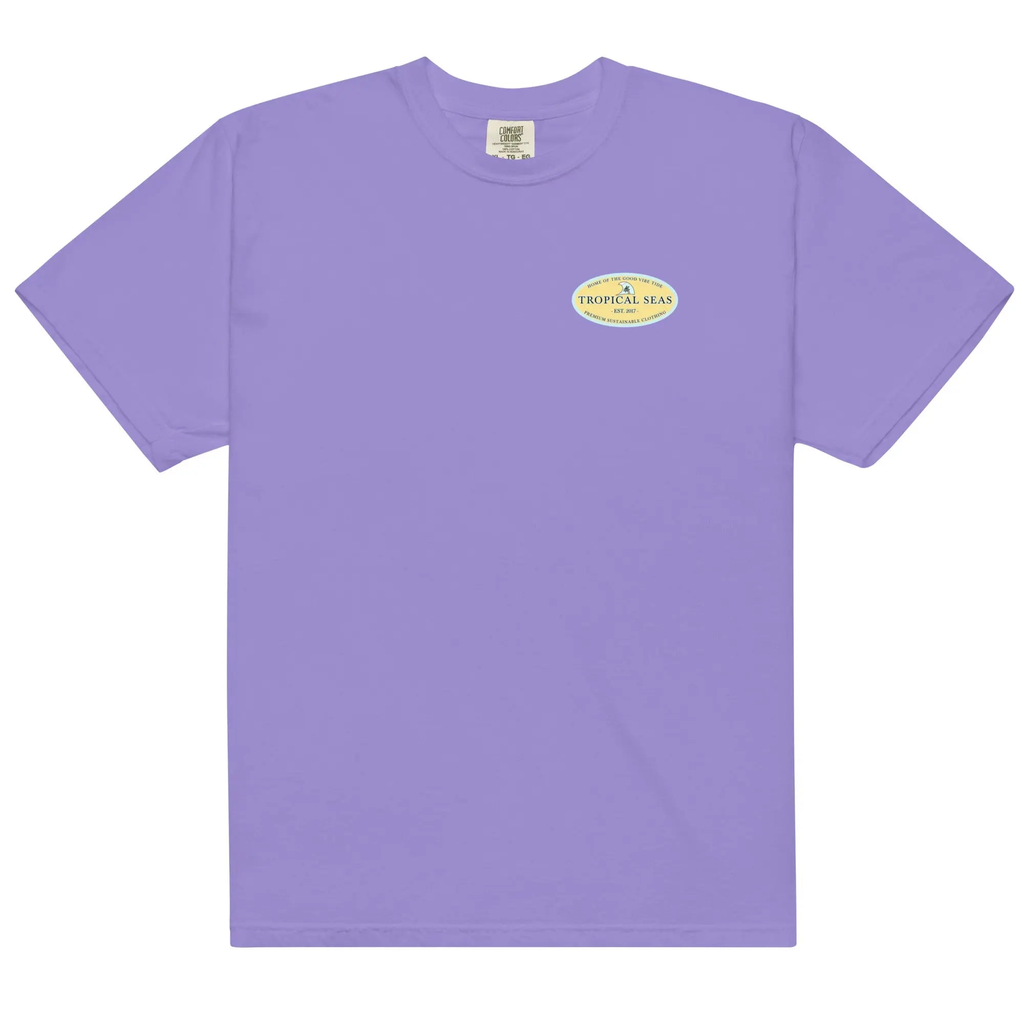 Men’s violet heavyweight Dreamland t-shirt by SHOPEZRA L.L.C. featuring a comfortable fit and bold design, 2XL size.