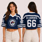 Hot Briar University Hawks Crop Jersey Graham 44 Hockey Romance Jersey Off Campus Bookish Apparel Logan Di Laurentis 66 Tucker SHOPEZRA L.L.C.