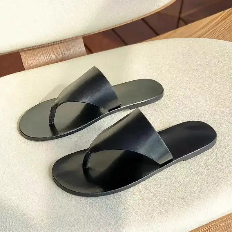 In-Stock Niche Flat Thong Women&