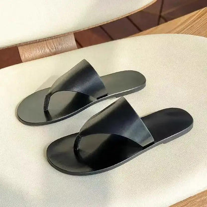 In-Stock Niche Flat Thong Women&