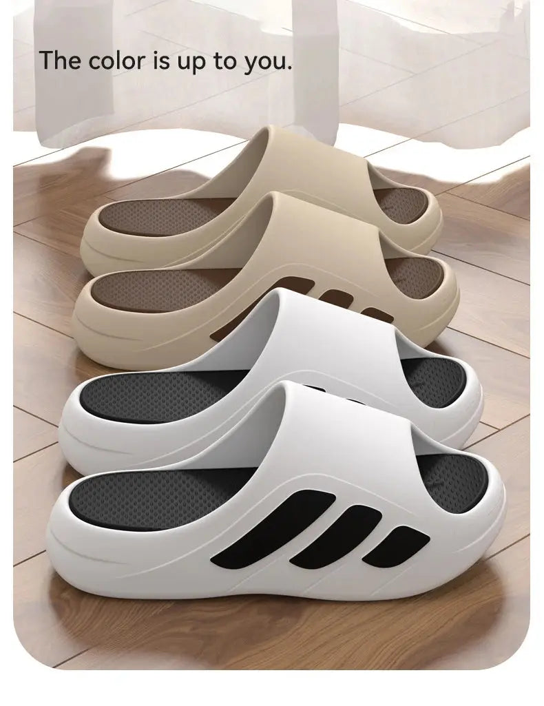 New Men Slippers Slides with a Sense High Aesthetic Value External Wear Anti Slip Thick Bottom, Beach Cool Slippers for Men SHOPEZRA L.L.C.