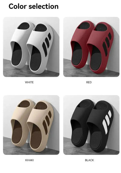 New Men Slippers Slides with a Sense High Aesthetic Value External Wear Anti Slip Thick Bottom, Beach Cool Slippers for Men by Dropshipman
