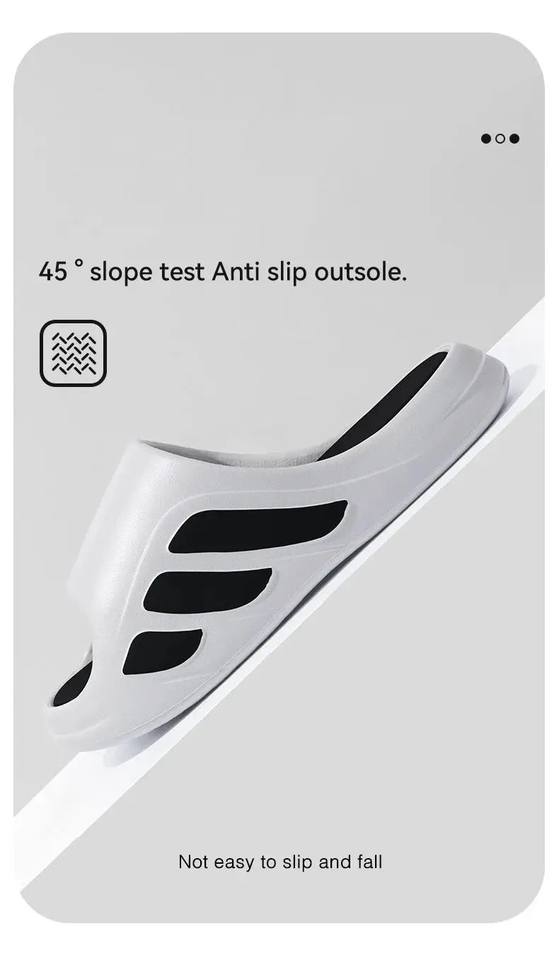 New Men Slippers Slides with a Sense High Aesthetic Value External Wear Anti Slip Thick Bottom, Beach Cool Slippers for Men SHOPEZRA L.L.C.