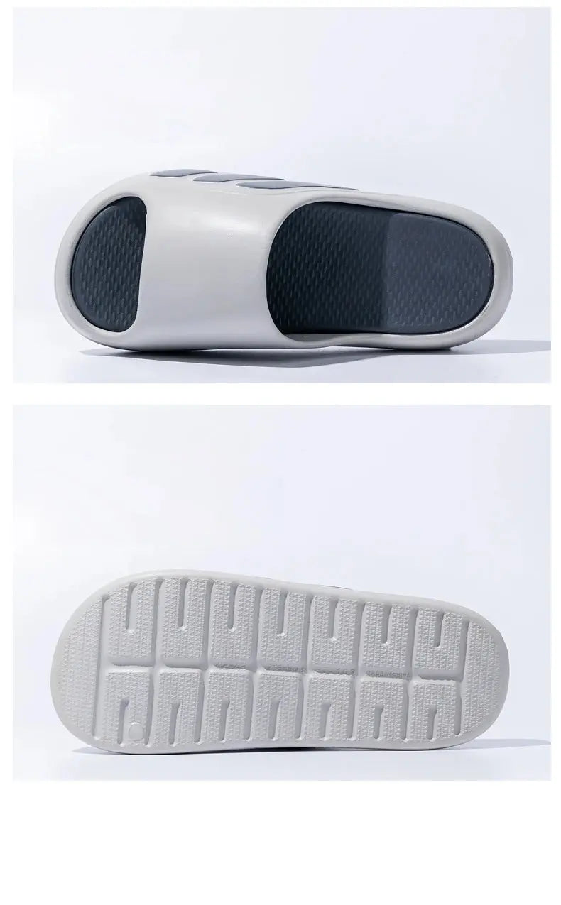 New Men Slippers Slides with a Sense High Aesthetic Value External Wear Anti Slip Thick Bottom, Beach Cool Slippers for Men SHOPEZRA L.L.C.