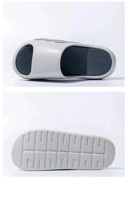 New Men Slippers Slides with a Sense High Aesthetic Value External Wear Anti Slip Thick Bottom, Beach Cool Slippers for Men by Dropshipman