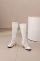 Spring and Autumn New Style Fashion square Heel Mesh Hollow Women&