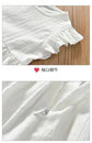 Girls Baby Dress Pure Cotton White Dress Summer Dress New Little Girl Sleeveless Thin Dress Children&