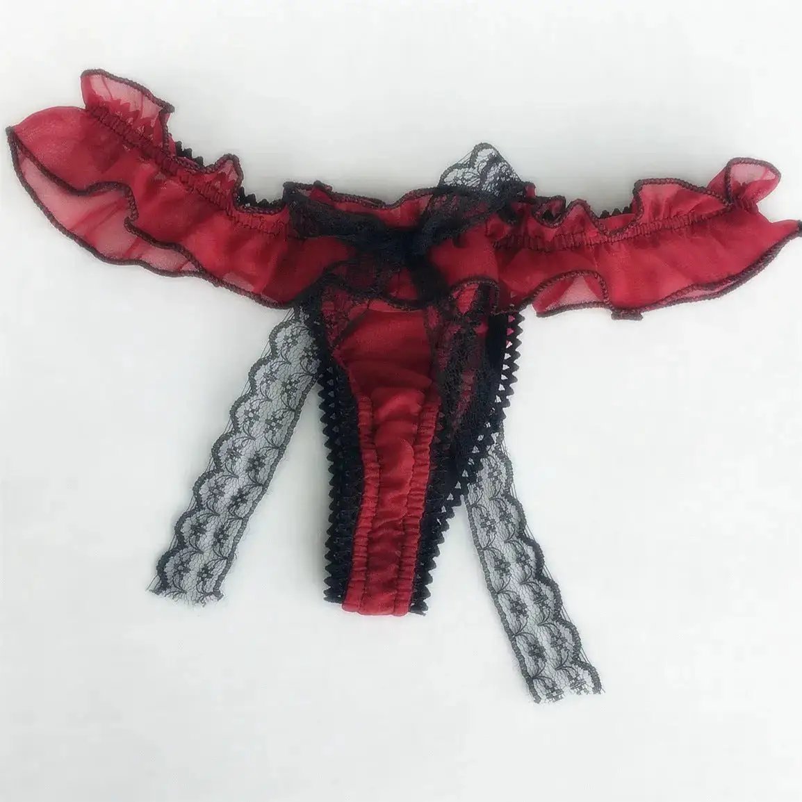 Korean Style Sexy Half-cooked Style Low Waist Charming Women&