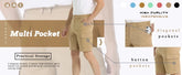 TACVASEN Summer Breathable Cotton Cargo Shorts Mens Casual Multi-pockets Twill Work Shorts Hiking Camping Short Pants Outdoor SHOPEZRA L.L.C.