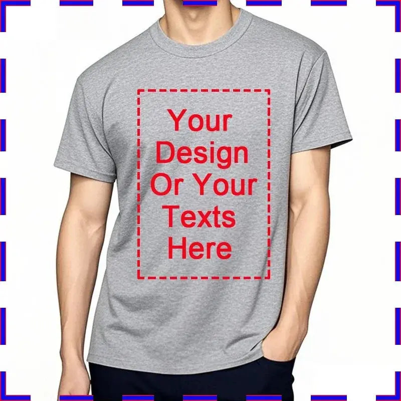 White men's oversized O-neck T-shirt by SHOPEZRA L.L.C. made of premium cotton, front and back views, perfect for summer fashion.