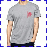 Customized Tee Shirt Your Text Here Premium Cotton Comfortable Men Tshirt Bigger Size O Neck Fashion Perfect Gift summer tees SHOPEZRA L.L.C.