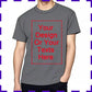 Customized Tee Shirt Your Text Here Premium Cotton Comfortable Men Tshirt Bigger Size O Neck Fashion Perfect Gift summer tees SHOPEZRA L.L.C.