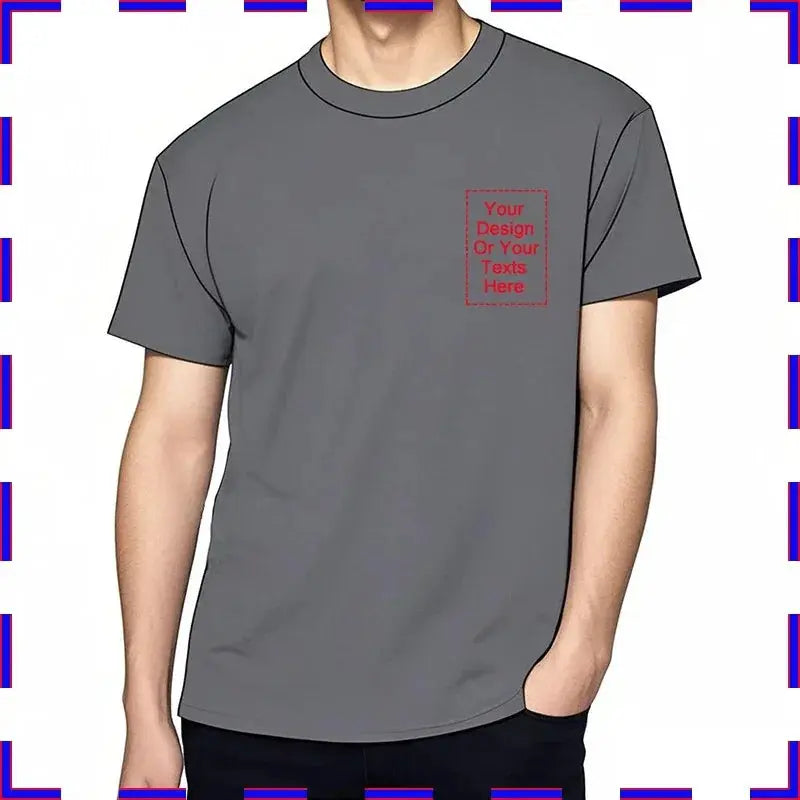 White men's customized T-shirt by SHOPEZRA L.L.C. in 5XL, premium cotton, O-neck, comfortable, perfect for summer and casual wear.