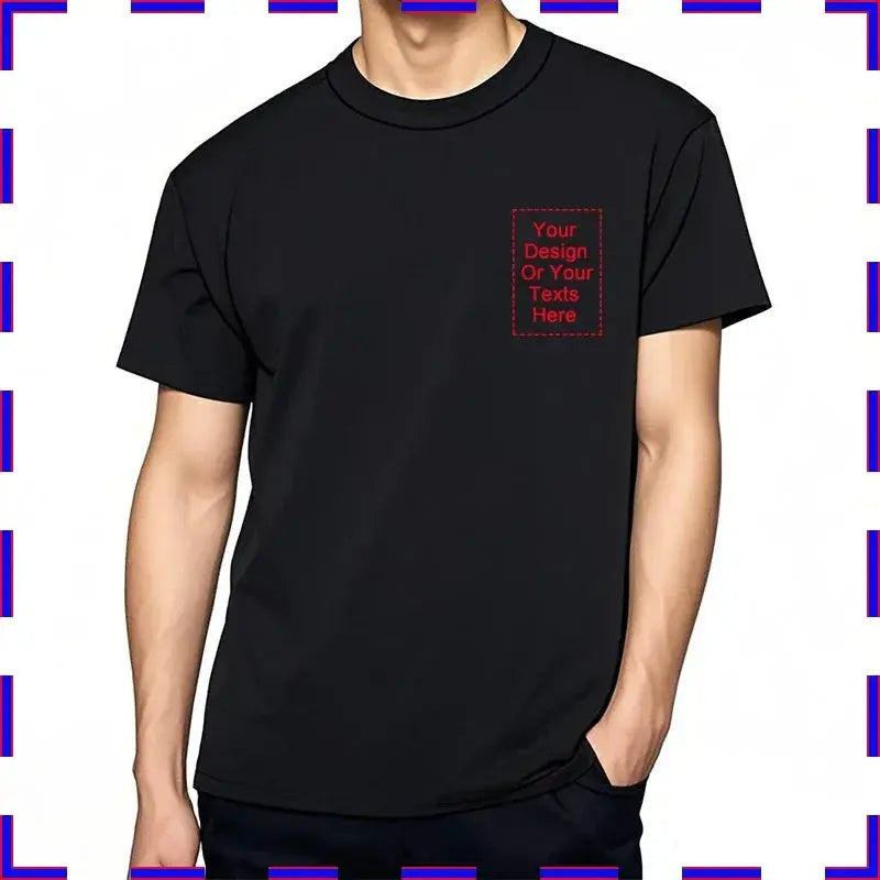 White men's oversized T-shirt by SHOPEZRA L.L.C. with O-neck, made of premium cotton, front and back views.