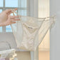 Summer Thin Mesh Satin High Elastic Women&