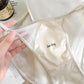 Summer Thin Mesh Satin High Elastic Women&