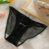 Summer Thin Mesh Satin High Elastic Women&