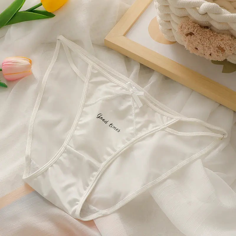 Summer Thin Mesh Satin High Elastic Women&