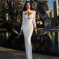 Elegant Evening Dress Dresses For Woman Party Wedding Vestido Lady Temperament Simple Style Long Sleeves Solid Color Package Hip SHOPEZRA L.L.C.