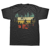 Wildlife Trees Outdoors Nature Retro Forest T Shirts Hiking Camping Birdwatching Photography Mountains Birthday Gifts T-shirt SHOPEZRA L.L.C.