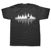 Wildlife Trees Outdoors Nature Retro Forest T Shirts Hiking Camping Birdwatching Photography Mountains Birthday Gifts T-shirt SHOPEZRA L.L.C.