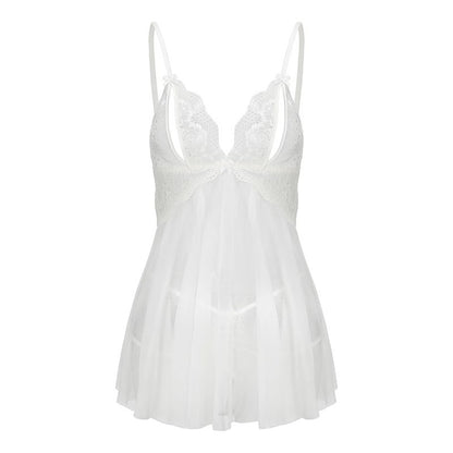 Sexy Hot Girl Pyjamas, sexy Dessous für Damen, reine Lustverführung, Date-Shirt, Geschlechtsverkehr, High-End Qqny Trägernachthemd