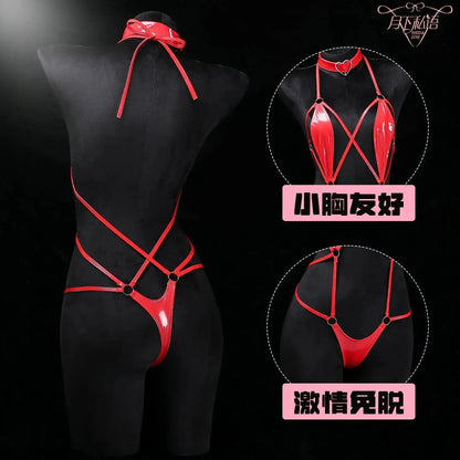 The month whispers sexy underwear dead water conjoined fishing system binding suit open crotch fun wholesale 133 by Dropshipman