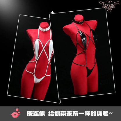 The month whispers sexy underwear dead water conjoined fishing system binding suit open crotch fun wholesale 133 by Dropshipman