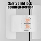 Refrigerator Locks Refrigerator Child Lock Self-Adhesive Fridge Closer Fixed Buckle for Glass Metal Protection Kids Adults Home SHOPEZRA L.L.C.
