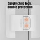 Refrigerator Locks Refrigerator Child Lock Self-Adhesive Fridge Closer Fixed Buckle for Glass Metal Protection Kids Adults Home SHOPEZRA L.L.C.