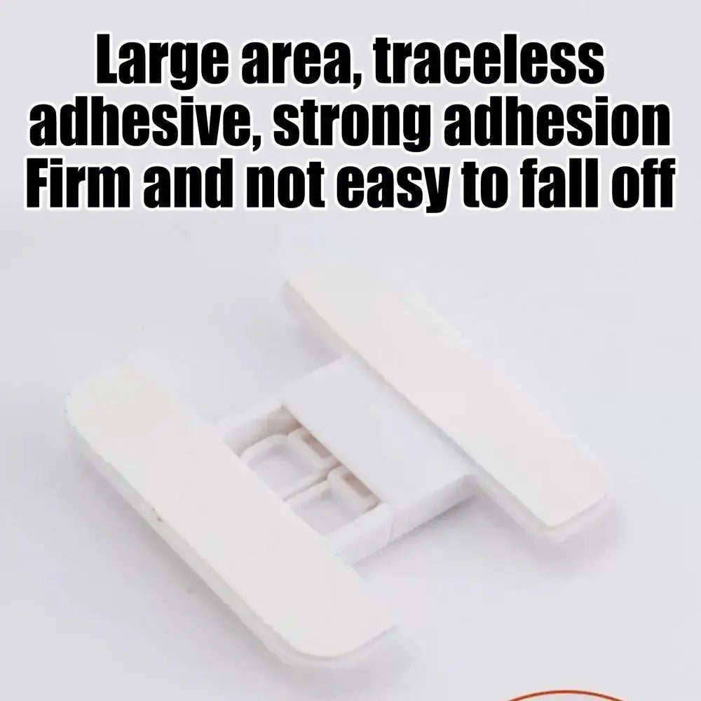 Refrigerator Locks Refrigerator Child Lock Self-Adhesive Fridge Closer Fixed Buckle for Glass Metal Protection Kids Adults Home SHOPEZRA L.L.C.