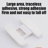 Refrigerator Locks Refrigerator Child Lock Self-Adhesive Fridge Closer Fixed Buckle for Glass Metal Protection Kids Adults Home SHOPEZRA L.L.C.