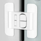 Refrigerator Locks Refrigerator Child Lock Self-Adhesive Fridge Closer Fixed Buckle for Glass Metal Protection Kids Adults Home SHOPEZRA L.L.C.