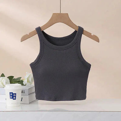 Beautiful Back Underwear Summer New Style Sports Yoga Sling I-shaped Vest with Chest Pad Women&