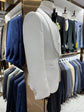 Patterned Elegant White Man Suit Jacket Vest Pants Fashionable 3-pieces Shawl Lapel Groom Wear Modern Glam Tuxedo Chic Set SHOPEZRA L.L.C.