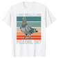 Pigeon Pigeoff Bird Birdwatcher Birdwatching T-shirt Cute Funny Graphic T-shirt Men Tshirt Cotton Loose Oversized T Shirt SHOPEZRA L.L.C.
