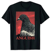 Pigeon Pigeoff Bird Birdwatcher Birdwatching T-shirt Cute Funny Graphic T-shirt Men Tshirt Cotton Loose Oversized T Shirt SHOPEZRA L.L.C.