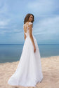 S-3XL2023 New Sebastian Chiffon Dress Prom White Evening Dress Sexy Split Bridesmaid Dress Stage Host Dress Graduation Dress SHOPEZRA L.L.C.