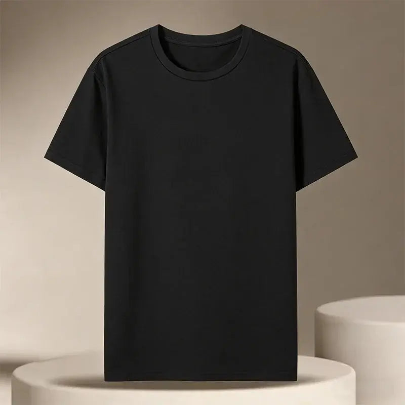 Unisex cotton T-shirt from SHOPEZRA L.L.C. featuring short sleeves, casual fit, ideal for outdoor fitness and jogging.
