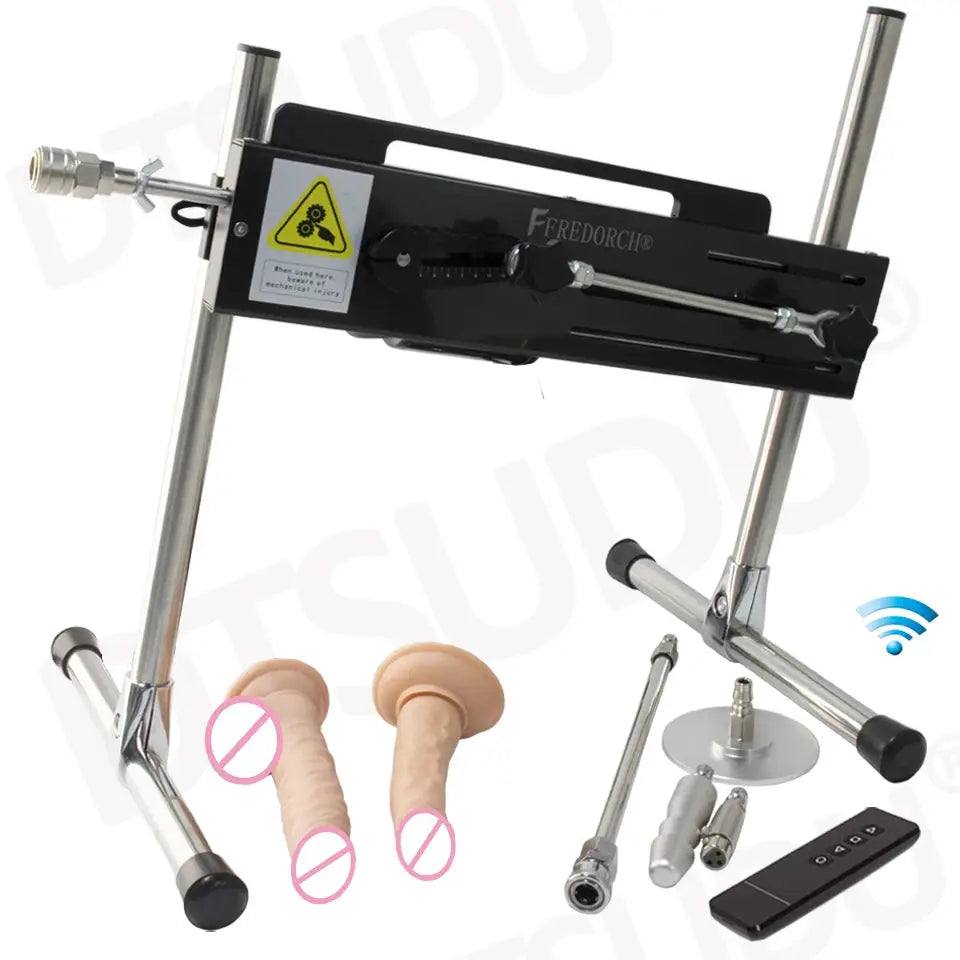 SHOPEZRA L.L.C. 120W automatic dildo machine with adjustable size, super silent operation, suitable for adult couples and solo use.