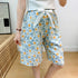 Cotton Silk Sleep Shorts for Women, Summer Thin Style, Trendy Artificial Cotton, Can Be Worn Outside, Japanese Style, Cute Home Wear SHOPEZRA L.L.C.