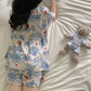 Cotton Silk Sleep Shorts for Women, Summer Thin Style, Trendy Artificial Cotton, Can Be Worn Outside, Japanese Style, Cute Home Wear SHOPEZRA L.L.C.
