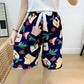 Cotton Silk Sleep Shorts for Women, Summer Thin Style, Trendy Artificial Cotton, Can Be Worn Outside, Japanese Style, Cute Home Wear SHOPEZRA L.L.C.