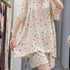 Cotton Silk Sleep Shorts for Women, Summer Thin Style, Trendy Artificial Cotton, Can Be Worn Outside, Japanese Style, Cute Home Wear SHOPEZRA L.L.C.