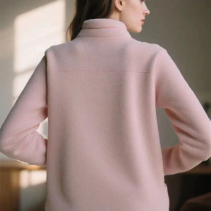 U Brand Same Style Outdoor Couple Base Layer Double-Sided Fleece Jacket for Women, Thickened Fleece Sweatshirt for Autumn and Winter, Warm Coat for Men by Dropshipman