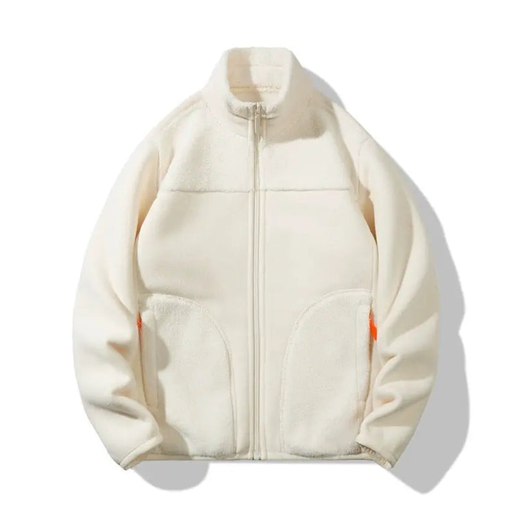 U Brand Same Style Outdoor Couple Base Layer Double-Sided Fleece Jacket for Women, Thickened Fleece Sweatshirt for Autumn and Winter, Warm Coat for Men SHOPEZRA L.L.C.