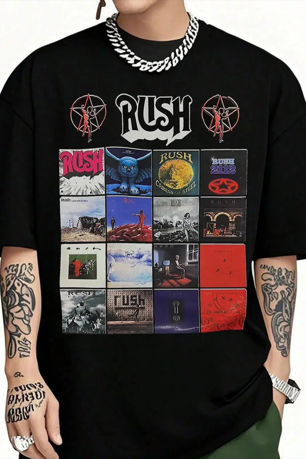 Unisex 2026 Rush Band T-shirt by SHOPEZRA L.L.C., casual cotton short sleeve round neck tee for men and women.