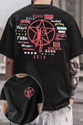 2026 Rush  Band TShirt Mens Womens Cotton Tees Summer Casual Short Sleeve Round Neck Clothing Loose Top Trend Unisex Tee SHOPEZRA L.L.C.