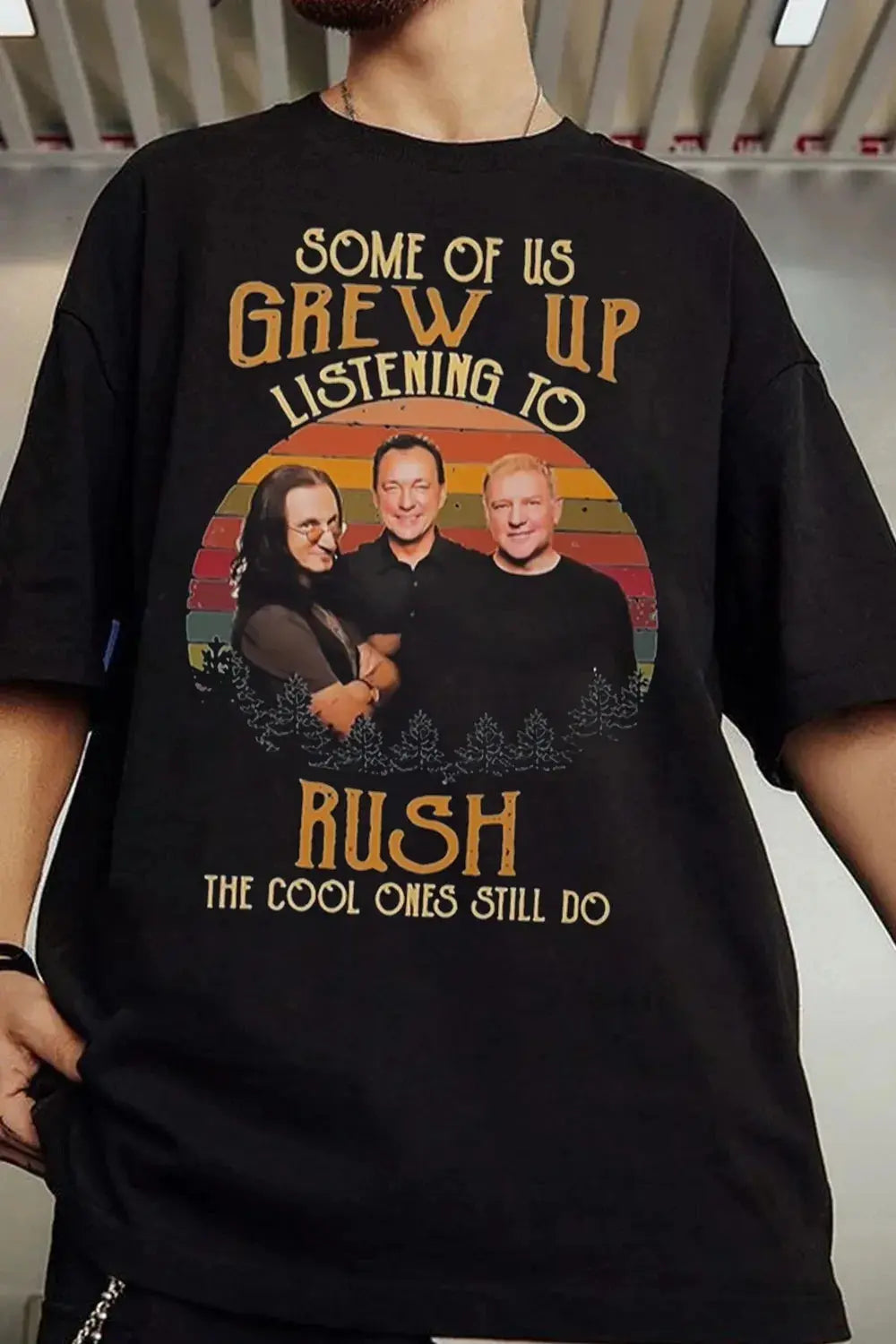 Unisex 2026 Rush Band T-shirt by SHOPEZRA L.L.C., casual short sleeve cotton tee with round neck, perfect for summer wear.