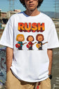 2026 Rush  Band TShirt Mens Womens Cotton Tees Summer Casual Short Sleeve Round Neck Clothing Loose Top Trend Unisex Tee SHOPEZRA L.L.C.